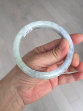 Load image into Gallery viewer, 61.5mm Certified Type A 100% Natural white/light purple/green Jadeite Jade bangle BF120-1933