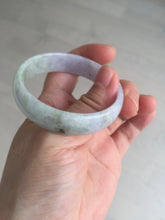 Load image into Gallery viewer, 50.5mm 100% natural Type A sunny green/purple jadeite jade bangle BP14