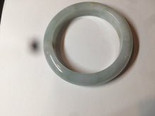 Load image into Gallery viewer, 54.8mm certified type A 100% Natural icy watery green/white/brown  jadeite jade bangle Z126-4403