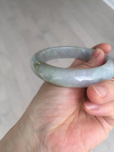 Load image into Gallery viewer, 60mm Certified Type A 100% Natural white/light purple/brown/yellow/gray (FU LU SHOU) Jadeite Jade bangle BF105-8658
