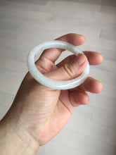 Load image into Gallery viewer, 49mm certified 100% natural Type A icy watery sunny green white yellow jadeite jade bangle BN70-9367