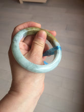 Load image into Gallery viewer, 57.4mm Certified Type A 100% Natural green/brown jadeite jade bangle E59-2113