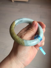 Load image into Gallery viewer, 57.4mm Certified Type A 100% Natural green/brown jadeite jade bangle E59-2113