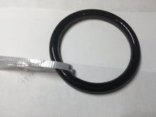 Load image into Gallery viewer, 60.7mm 100% Natural dark green/black meteorite Stellar Night sky slim round cut nephrite bangle HT111-8248