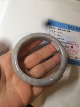 Load image into Gallery viewer, 57.7mm certified Type A 100% Natural red//brown/purple/gray Jadeite Jade bangle BG12-0311