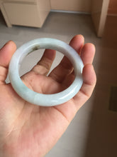 Load image into Gallery viewer, 54.5mm Certified Type A 100% Natural green white blue green brown purple Jadeite Jade bangle H158-7060