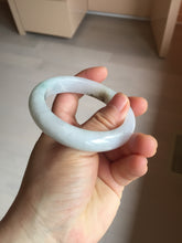 Load image into Gallery viewer, 54.5mm Certified Type A 100% Natural green white blue green brown purple Jadeite Jade bangle H158-7060