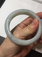 Load image into Gallery viewer, 57.5mm Certified 100% natural Type A light green white jadeite jade bangle B116-5269