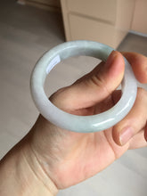 Load image into Gallery viewer, 54.5mm Certified Type A 100% Natural green white blue green brown purple Jadeite Jade bangle H158-7060