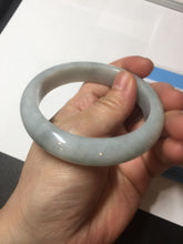 Load image into Gallery viewer, 57.5mm Certified 100% natural Type A light green white jadeite jade bangle B116-5269