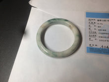 Load image into Gallery viewer, 59.3mm Certified 100% natural Type A sunny green/brown jadeite jade bangle BH38-4359