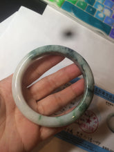 Load image into Gallery viewer, 60mm Certified 100% natural Type A sunny green/brown jadeite jade bangle BH39-4358