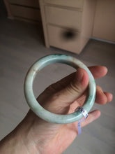Load image into Gallery viewer, 59.3mm Certified 100% natural Type A sunny green/brown jadeite jade bangle BH38-4359