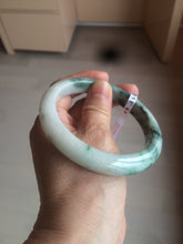 Load image into Gallery viewer, 60mm Certified 100% natural Type A sunny green/brown jadeite jade bangle BH39-4358