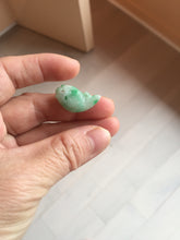 Load image into Gallery viewer, 100% Natural type A clear/ sunny green/ purple jadeite jade 3D fish Pendant BL71