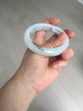 Load image into Gallery viewer, 54.5mm Certified Type A 100% Natural green white blue green brown purple Jadeite Jade bangle H158-7060