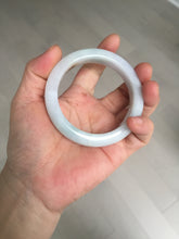 Load image into Gallery viewer, 54.5mm Certified Type A 100% Natural green white blue green brown purple Jadeite Jade bangle H158-7060