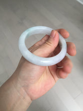 Load image into Gallery viewer, 54.5mm Certified Type A 100% Natural green white blue green brown purple Jadeite Jade bangle H158-7060