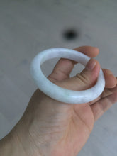 Load image into Gallery viewer, 53.2mm certified 100% natural Type A light green/purple jadeite jade bangle AT91-5348