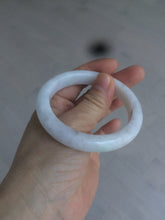 Load image into Gallery viewer, 53.2mm certified 100% natural Type A light green/purple jadeite jade bangle AT91-5348