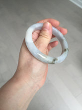 Load image into Gallery viewer, 57.5mm Certified Type A 100% Natural icy watery white purple black brown Jadeite Jade bangle H156-7041