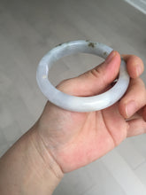 Load image into Gallery viewer, 57.5mm Certified Type A 100% Natural icy watery white purple black brown Jadeite Jade bangle H156-7041