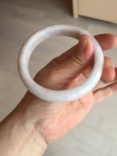 Load image into Gallery viewer, 60mm Certified Type A 100% Natural sunny green/white/purple Jadeite Jade bangle BL4-0367