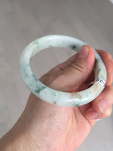 Load image into Gallery viewer, 57.7mm certified Type A 100% Natural light green/red/white Jadeite Jade bangle BP17-8109