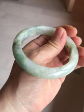 Load image into Gallery viewer, 55.5mm Certified 100% natural Type A fresh green yellow orange jadeite jade bangle BN1-6331