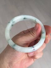 Load image into Gallery viewer, 57.7mm certified Type A 100% Natural light green/red/white Jadeite Jade bangle BP17-8109