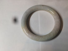 Load image into Gallery viewer, 57.8mm certified 100% natural type A light sunny green/purple/yellow chubby round cut jadeite jade bangle BF36- 9222