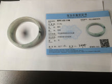 Load image into Gallery viewer, 51.7mm Certified type A 100% Natural sunny green/purple square Jadeite Jade  bangle AZ56-7274