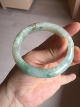 Load image into Gallery viewer, 55.5mm Certified 100% natural Type A fresh green yellow orange jadeite jade bangle BN1-6331