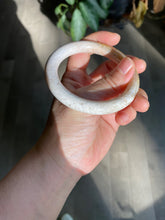 Load image into Gallery viewer, 55mm 100% natural beige yellow pink round cut Coral Jade (珊瑚玉) bangle SY37