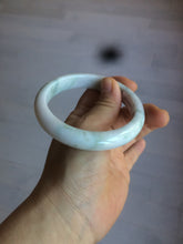 Load image into Gallery viewer, 59.7mm Certified 100% natural type A green white/light purple jadeite jade bangle AT84-9537