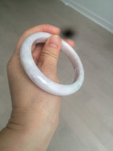 Load image into Gallery viewer, 57.5mm Certified Type A 100% Natural sunny green white purple jadeite Jade bangle BK79-0368