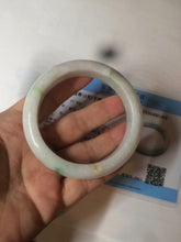 Load image into Gallery viewer, 57mm certified Type A 100% Natural green/red/white jadeite jade bangle BF38-1465