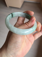 Load image into Gallery viewer, 57mm 100% natural Type A sunny green white purple jadeite jade bangle BN5-8234