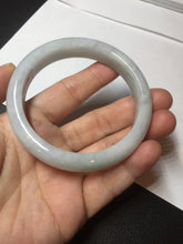 Load image into Gallery viewer, 57.8mm certified 100% certified natural  light green jadeite jade bangle AX139-0797