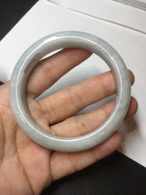 Load image into Gallery viewer, 57.8mm certified 100% certified natural  light green jadeite jade bangle AX139-0797