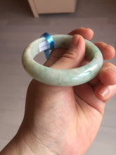 Load image into Gallery viewer, 51.8mm Certified type A 100% Natural sunny green Jadeite Jade bangle E45-0216