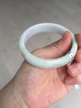 Load image into Gallery viewer, 57mm certified 100% natural sunny green/purple/yellow/white(FU LU SHOU) jadeite jade bangle AS85-7082