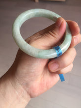 Load image into Gallery viewer, 54.6mm certified 100% natural Type A sunny green jadeite jade bangle E47-0222