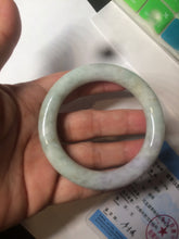 Load image into Gallery viewer, 51.5mm 100% natural Type A green/purple/yellow(FU LU SHOU) chubby jadeite jade bangle BK73-5807