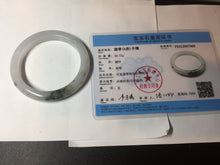 Load image into Gallery viewer, 57.2mm Certified Type A 100% Natural icy watery white purple black brown Jadeite Jade bangle BL72-7066