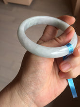Load image into Gallery viewer, 57.8mm certified 100% certified natural  light green jadeite jade bangle AX139-0797