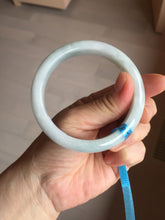 Load image into Gallery viewer, 57.8mm certified 100% certified natural  light green jadeite jade bangle AX139-0797