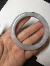 Load image into Gallery viewer, 57.2mm Certified Type A 100% Natural icy watery white purple black brown Jadeite Jade bangle BL72-7066