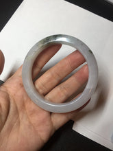 Load image into Gallery viewer, 57.2mm Certified Type A 100% Natural icy watery white purple black brown Jadeite Jade bangle BL72-7066
