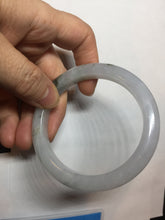 Load image into Gallery viewer, 57.2mm Certified Type A 100% Natural icy watery white purple black brown Jadeite Jade bangle BL72-7066